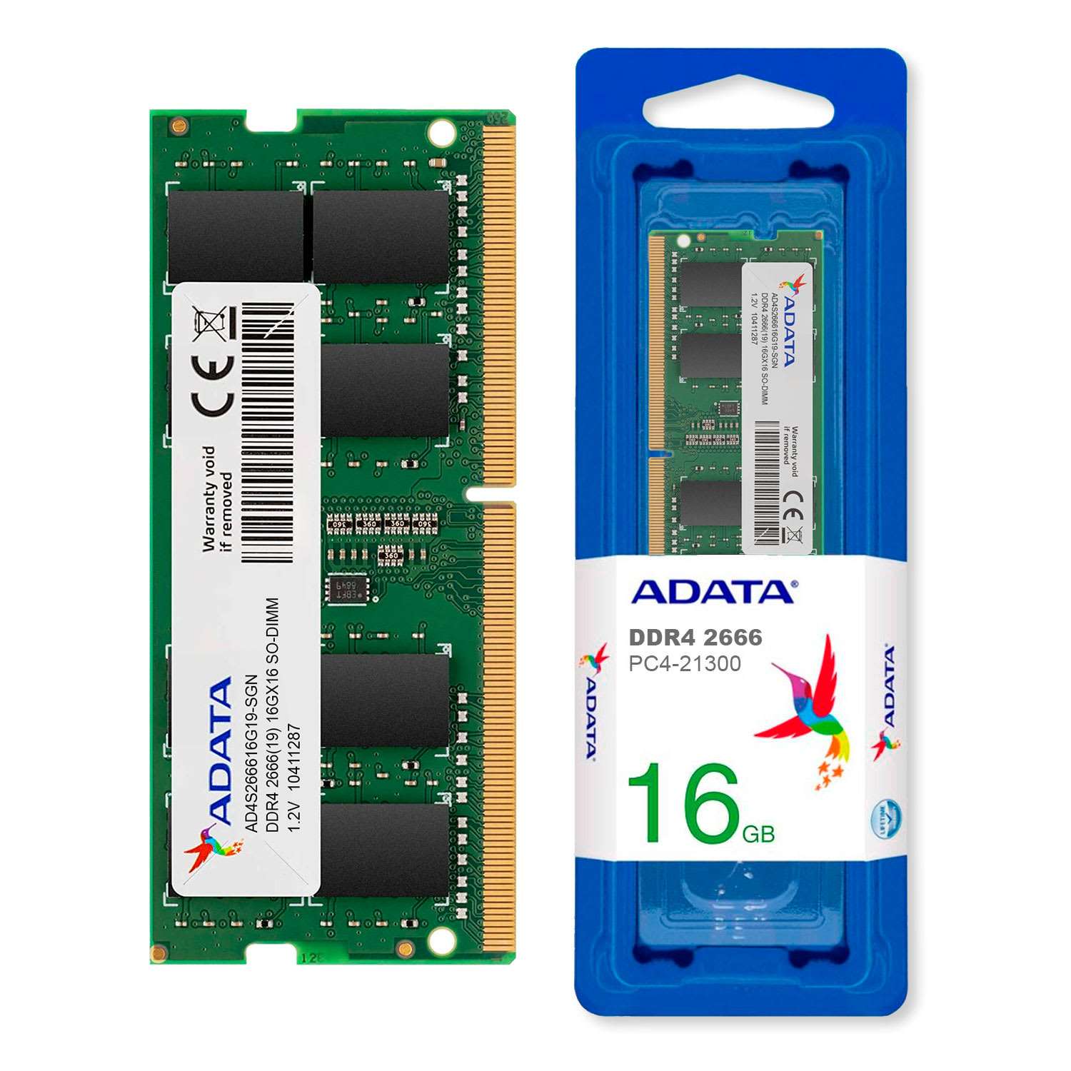 ADATA - memoria ram de 16GB, SO-DIMM DDR4, 2666MHZ, CL19 - Valencia