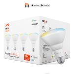 Bombillo Inteligente de Alta Luminosidad Wi-Fi LED NHB-W210, Luz Blanca, Pack 4 Unidades - Imagen 2