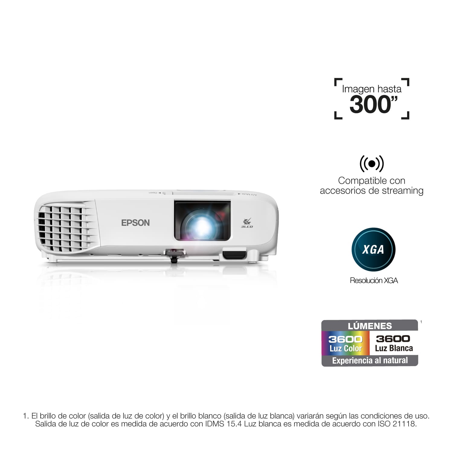 CARRUSEL-ECOMMERCE-X49_01_C4 Proyector Portátil PowerLite X49 3LCD XGA con HDMI - Imagen 1