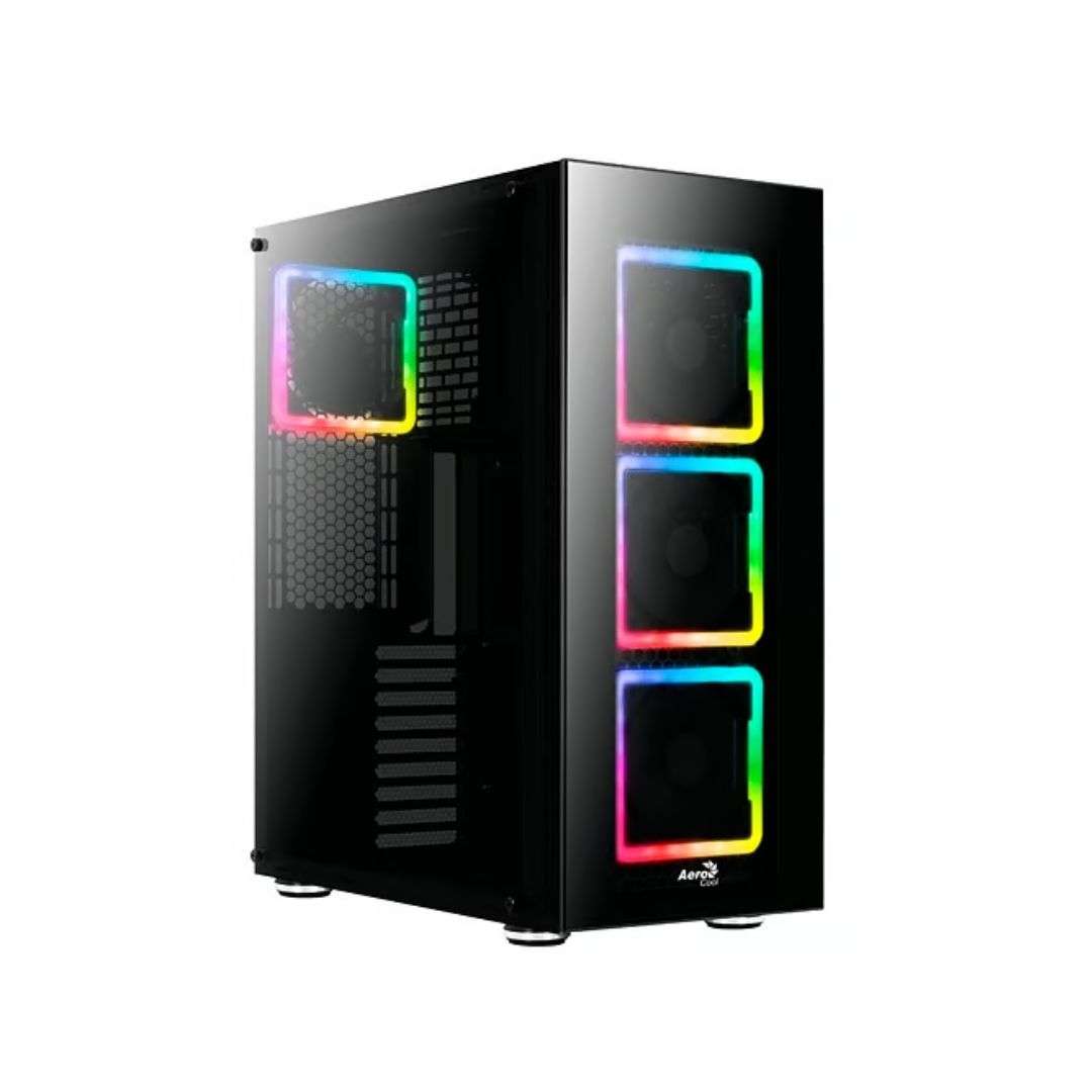 SUPRICOM-AEROCOOL-TOR-PRO-CASE-E-ATX-RGB-NEGRO-ACCF-PB11043.11 CASE AEROCOOL TOR PRO-E-ATX, RGB, NEGRO - Imagen 1