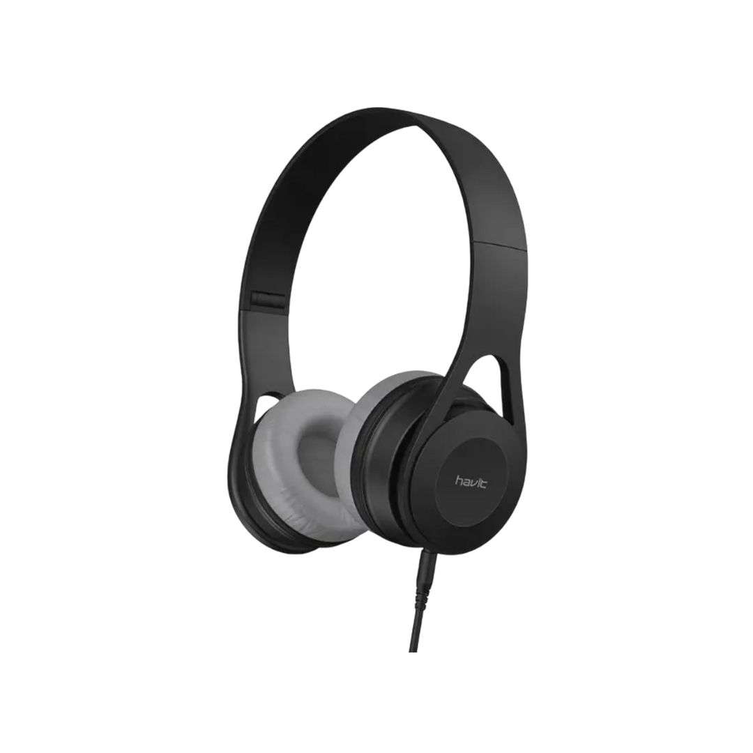SUPRICOM-AUDIFONO-HEADPHONE-HAVIT-H2262D-BLACK-HV-H2262D HAVIT H2262D AURICULARES CON MICROFONO ABIERTO NEGRO - Imagen 1