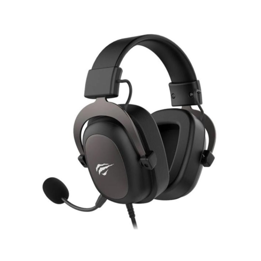 SUPRICOM Audifono con microfono havit h2002 – 3.5mm,negro- ocre H2002D-BK O AUDIFONO CON MICROFONO HAVIT H2002 - 3.5MM,NEGRO- OCRE - Imagen 1