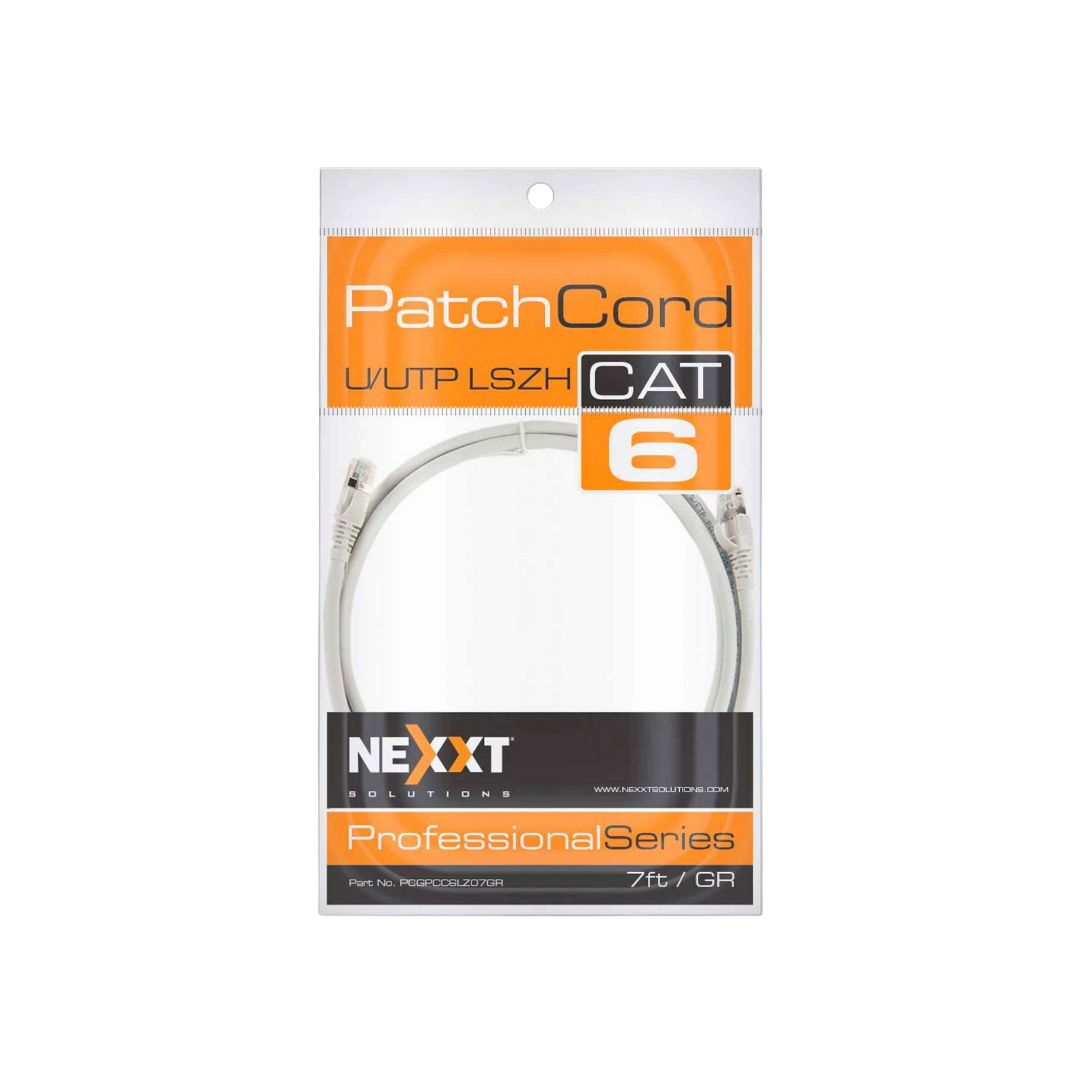 SUPRICOM CABLE DE RED 7FT CAT-6 IJUTP LSZH PCGPCC6ALZ07 NEXXT HOME PATCH CORD AB362NXT07 CABLE DE RED 7FT CAT-6 IJ/UTP LSZH PCGPCC6ALZ07 NEXXT HOME PATCH CORD - Imagen 1
