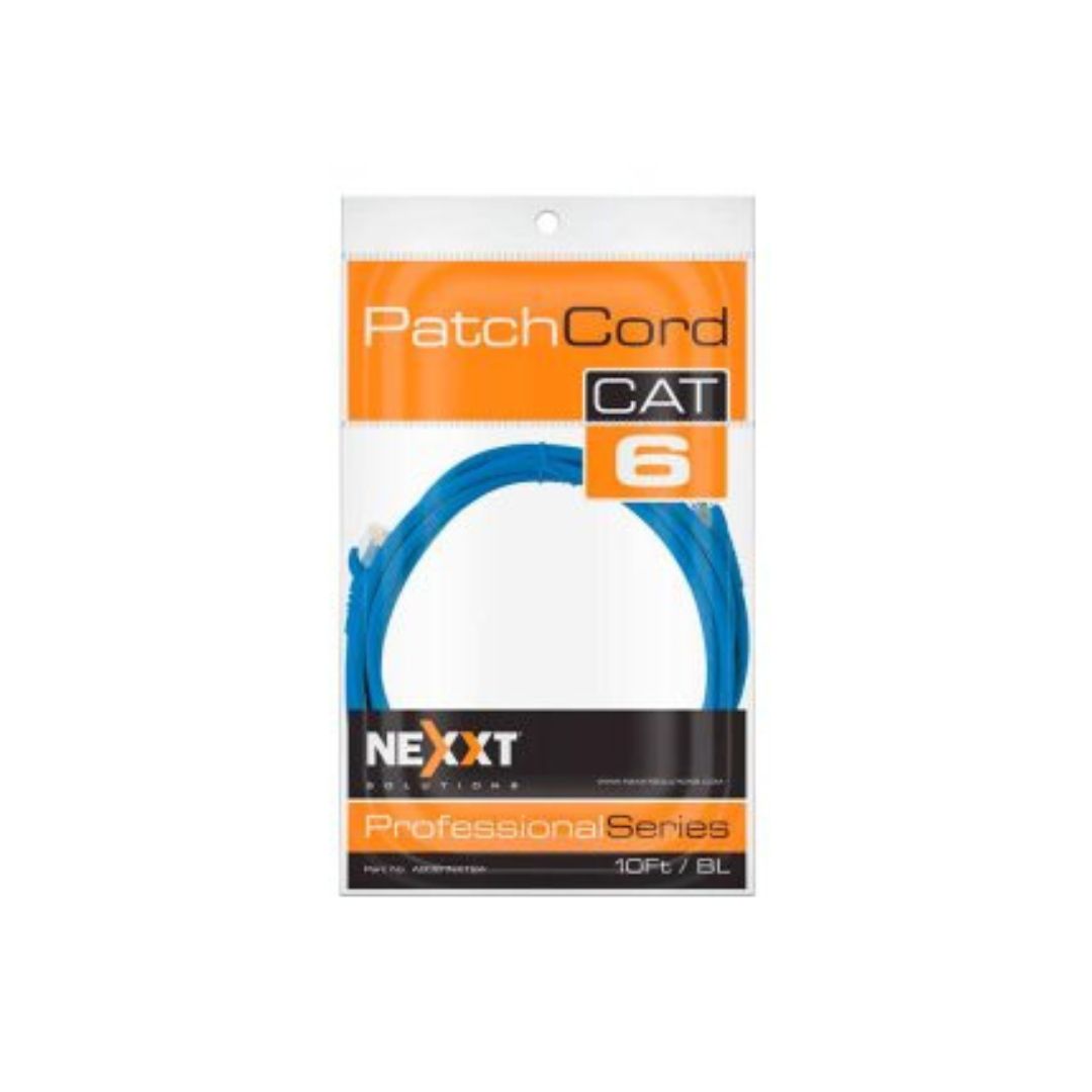 SUPRICOM CABLE DE RED CAT-6 10FT BL MPN 798302030688 NEXXT HOME PATCH CORD AB361NXT24 CABLE DE RED CAT-6 10FT BL MPN: 798302030688 NEXXT HOME PATCH CORD - Imagen 1