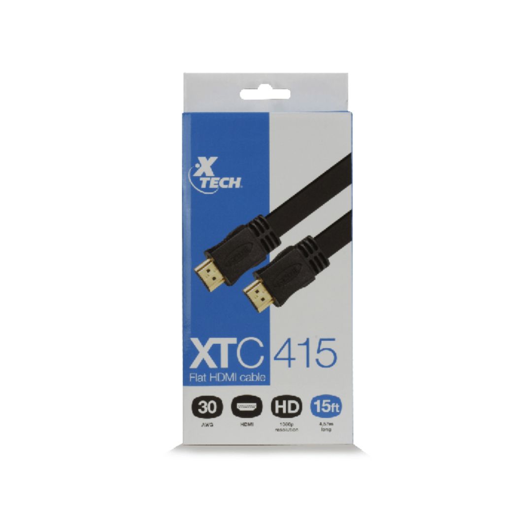 SUPRICOM CABLE XTECH HDMI MACHO A HDMI MACHO 15 PIES XTC-415 CABLE XTECH HDMI MACHO A HDMI MACHO 15 PIES XTC-415 - Imagen 1