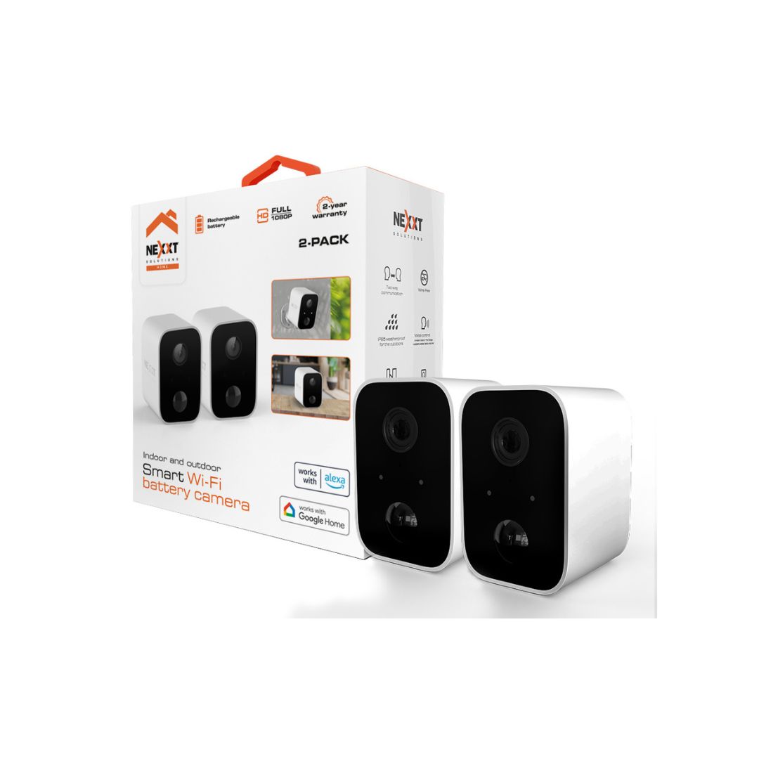 SUPRICOM CAMARA PARA EXTERIOR E INTERIOR NEXXT HOME CONNECTIVITY NHC-O640 (2-PACK) MM106NXT50 CAMARA PARA EXTERIOR E INTERIOR NEXXT HOME CONNECTIVITY NHC-O640 (2-PACK) - Imagen 1