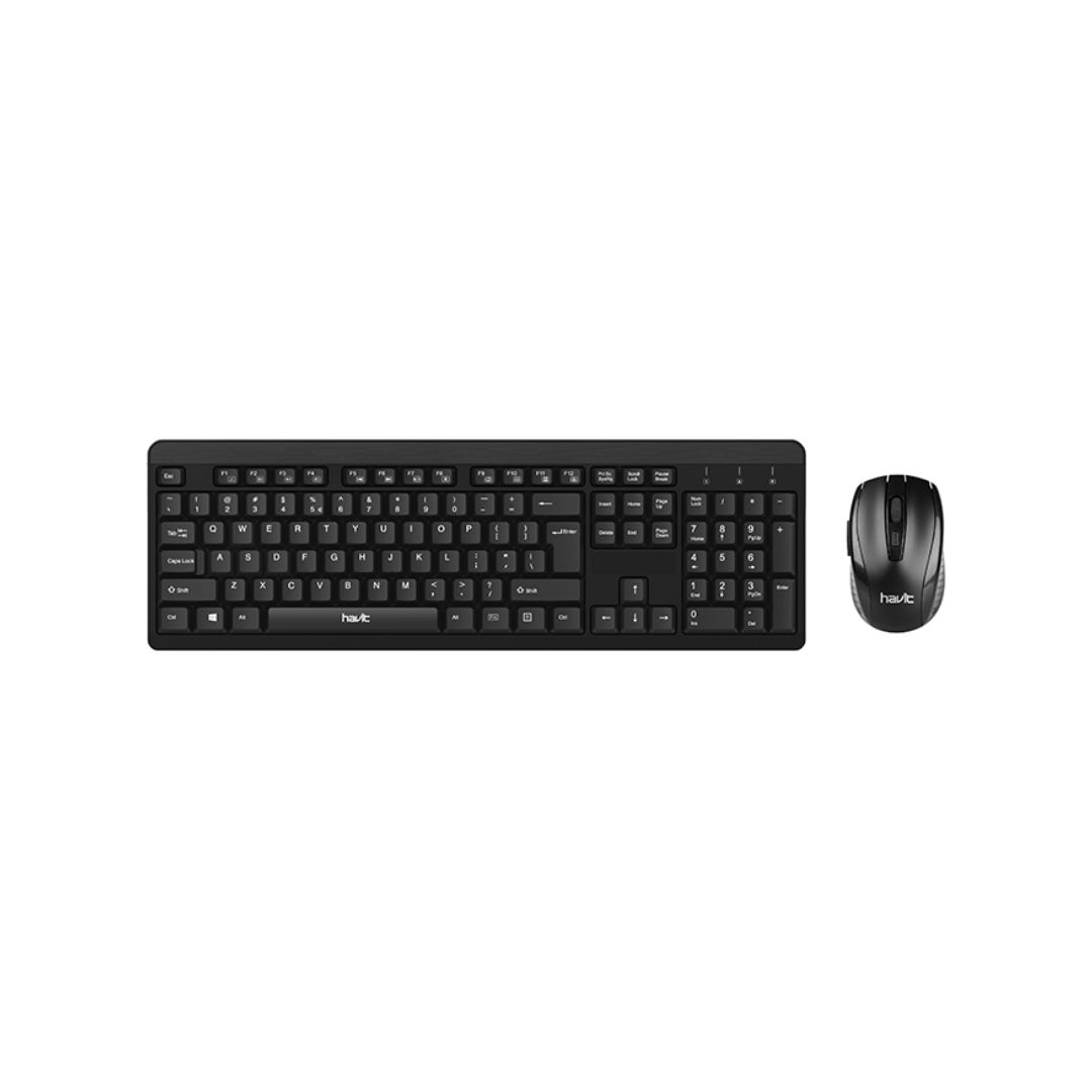 SUPRICOM Combo tecladomouse inalambrico havit kb260gcm negro KB260GCM COMBO TECLADO/MOUSE INALAMBRICO HAVIT KB260GCM NEGRO - Imagen 1