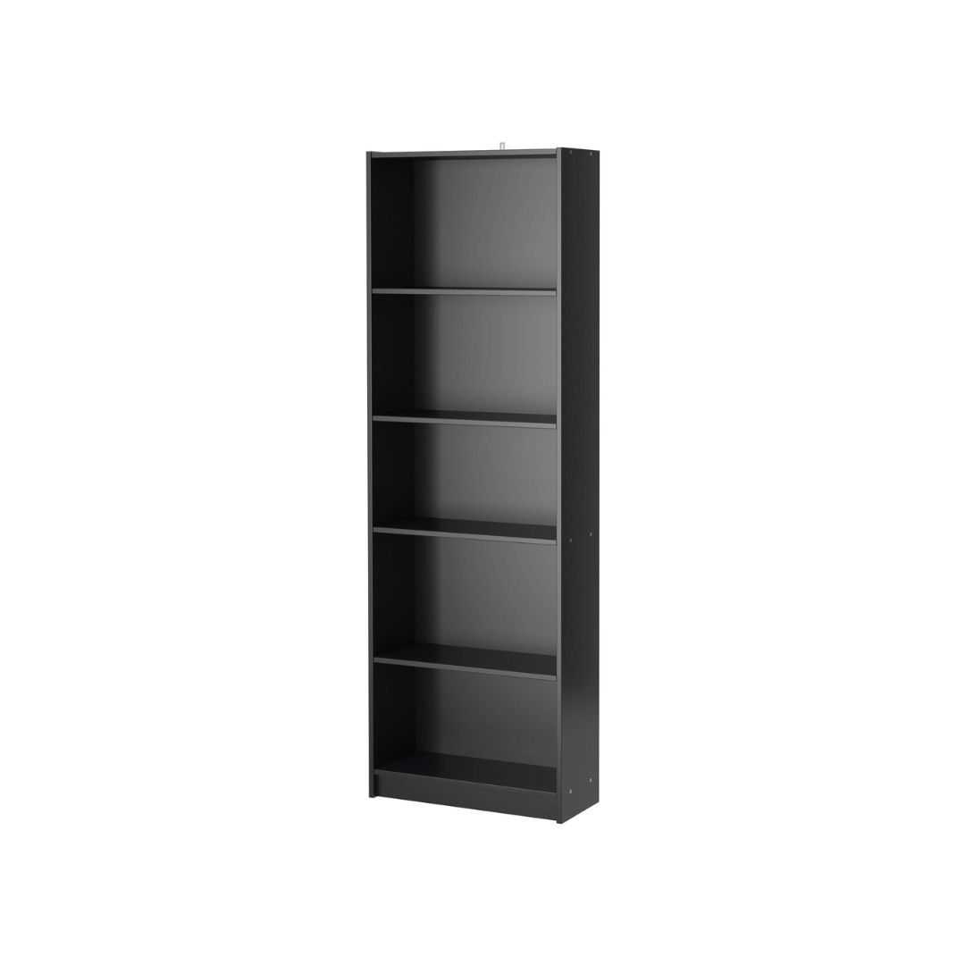SUPRICOM ESTANTE DE 5 DIVISIONES FINNBY 180cm x 60cm x 24cm black IKEA10261129 ESTANTE DE 5 DIVISIONES FINNBY 180cm x 60cm x 24cm black - Imagen 1