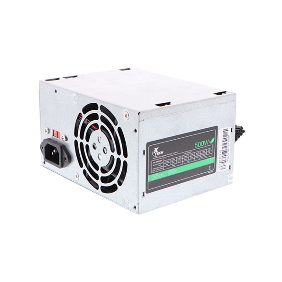 SUPRICOM FUENTE DE PODER XTECH 500W CON 2 CONECTORES SATA CS850XTK09 Fuente de Poder XTECH CS850XTK09 ATX 500W con 2 SATA - Imagen 1