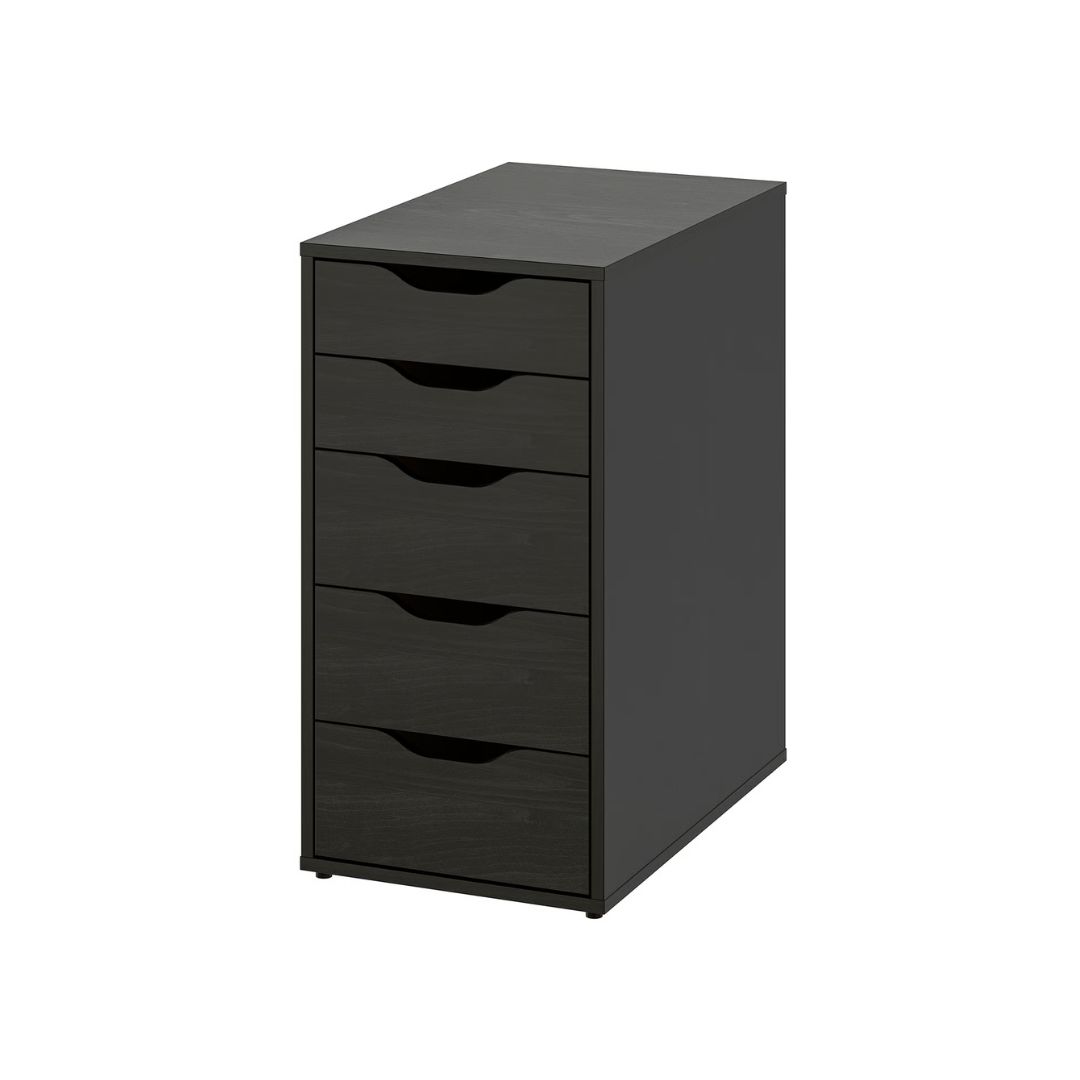 SUPRICOM GAVETERO ALEX 70cm x 58cm x 36cm black-brown IKEA60473548 GAVETERO ALEX 70cm x 58cm x 36cm black-brown - Imagen 1