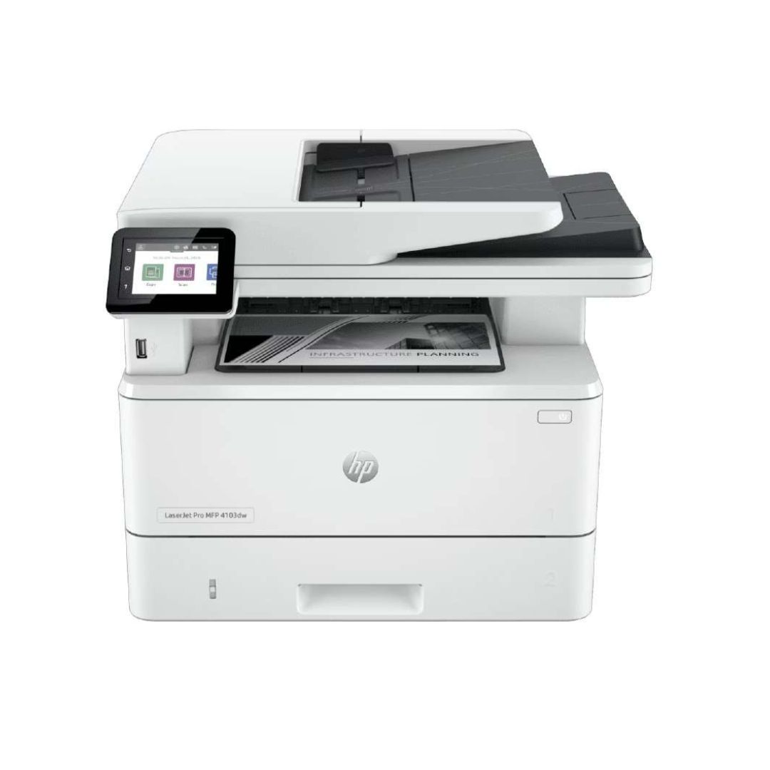 SUPRICOM IMPRESORA LASER HP MFP 4103DW 2Z627A Impresora Multifuncional HP LaserJet Pro MFP 4103dw - Imagen 1