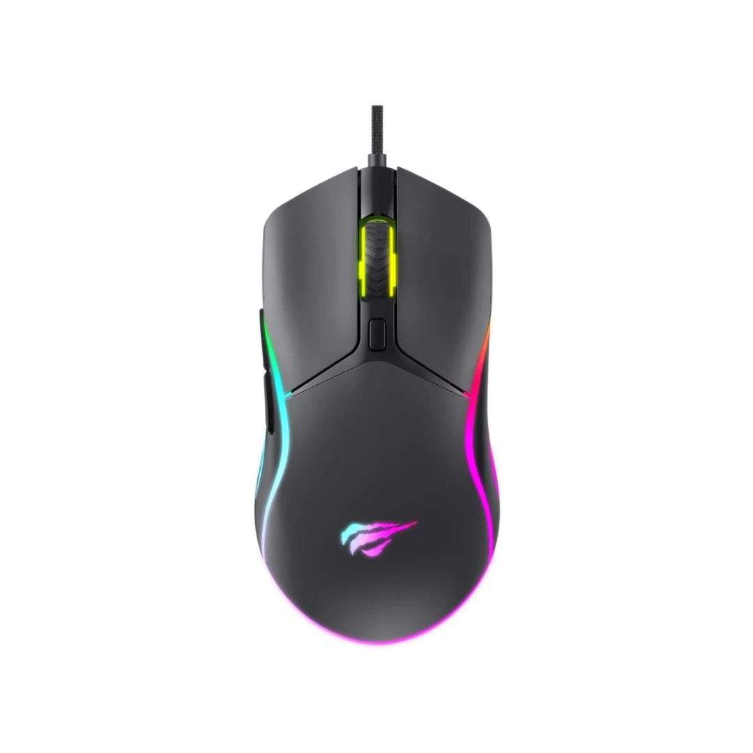 SUPRICOM-MOUSE-GAMING-NEGRO-HAVIT-MS1029 Mouse Havit MS1029 Gaming Negro - Imagen 1