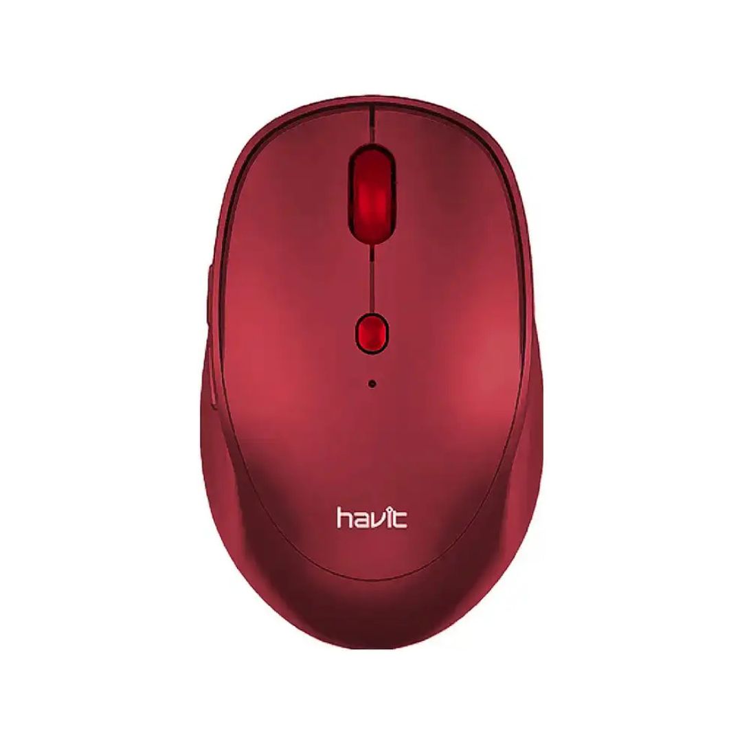 SUPRICOM Mouse inalámbrico havit rojo HV-MS76GT-PLUSRED Mouse Inalámbrico Havit MS76GT ROJO - Imagen 1