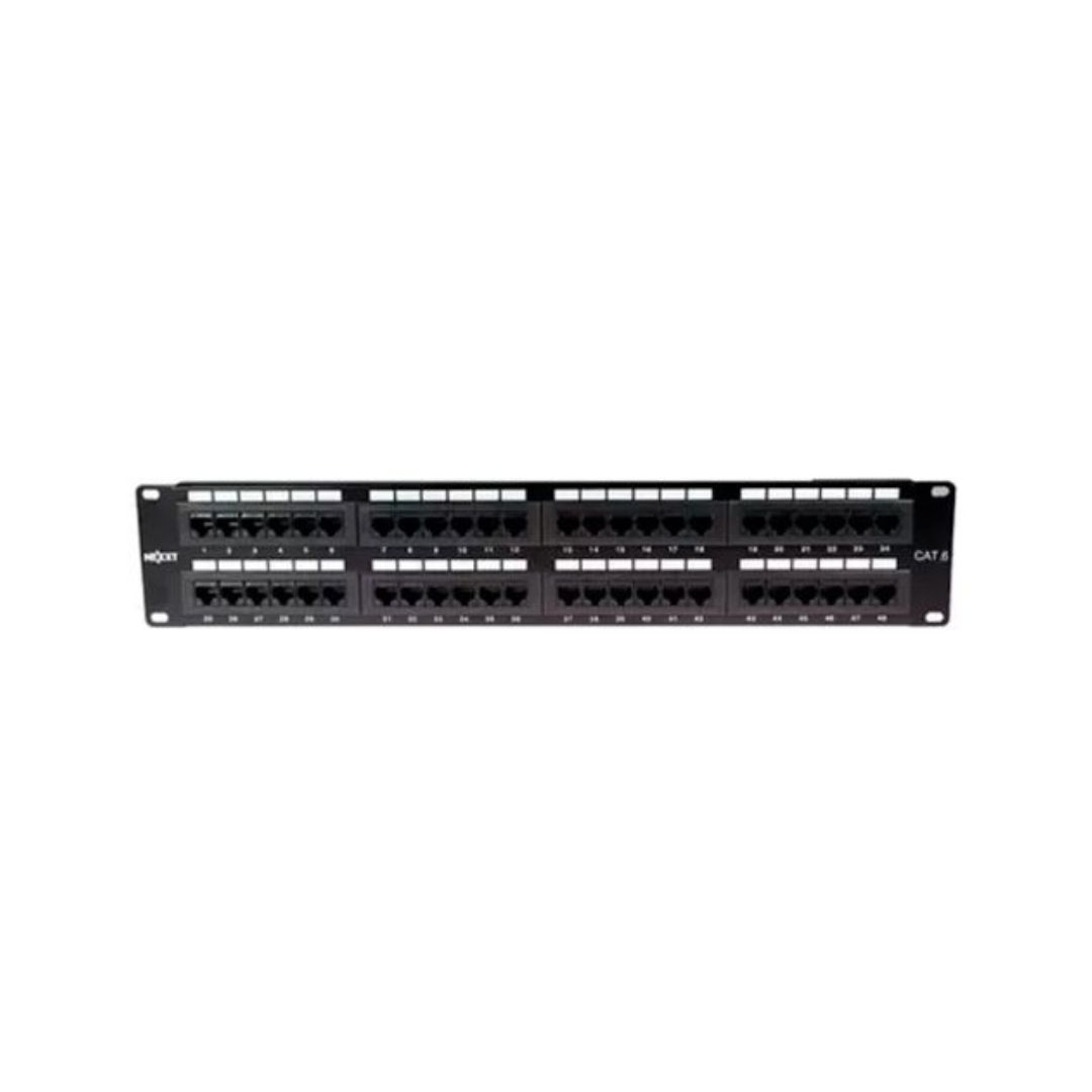 SUPRICOM PANEL DE CONEXIONES PARA MONTAJE EN EN RACK DE 48 PUERTOS MPN AW191NXT11 NEXXT HOME AW191NXT11 PANEL DE CONEXIONES PARA MONTAJE EN EN RACK DE 48 PUERTOS MPN: AW191NXT11 NEXXT HOME - Imagen 1