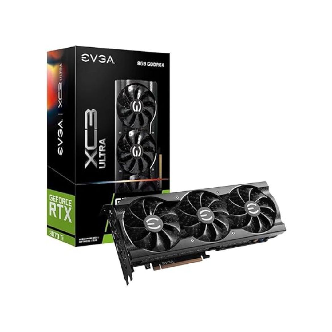 SUPRICOM TARJETA DE VIDEO EVGA GEFORCE RTX 3070 TI 8GB XC3 ULTRA (OPEN BOX) 3785-KL-OB TARJETA DE VIDEO EVGA GEFORCE RTX 3070 TI 8GB XC3 ULTRA (OPEN BOX) - Imagen 1