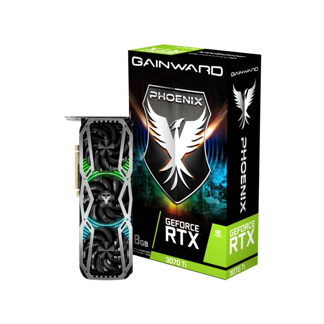 SUPRICOM TARJETA DE VIDEO GAINWARD RTX 3070 TI PHOENIX NVIDIA GEFORCE 8GB DDR6X, PCIE 4.0 (OPEN BOX) RTX3070-OB Tarjeta de Video Gainward RTX 3070 Ti Phoenix | NVIDIA GeForce 8GB GDDR6X, PCIe 4.0 (Open Box) - Imagen 1