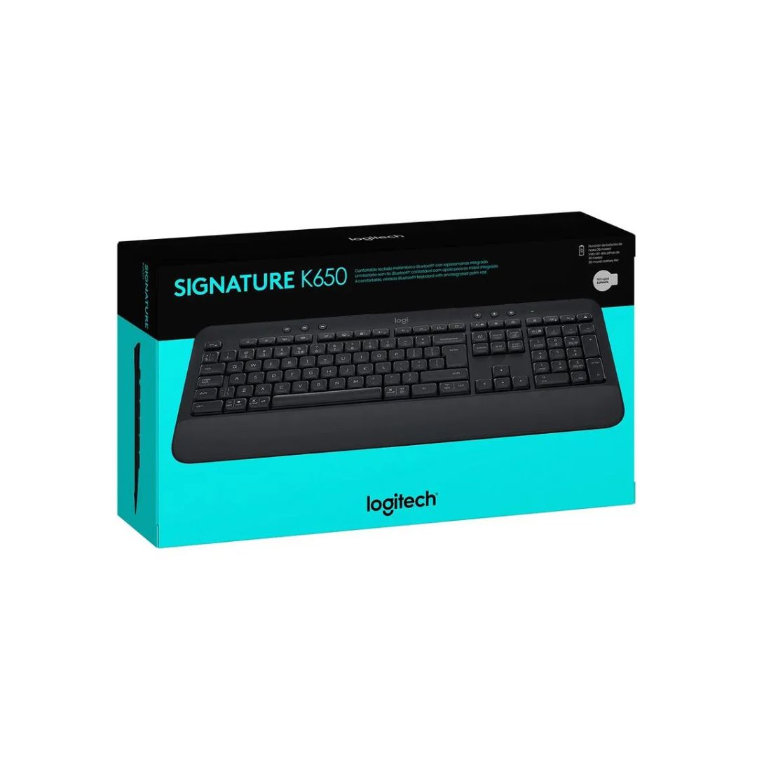 SUPRICOM TECLADO INÁLAMBRICO, ESPAÑOLLOGITECH SIGNATURE K650 NEGRO 920-010910 TECLADO INÁLAMBRICO, ESPAÑOLLOGITECH SIGNATURE K650 NEGRO - Imagen 1