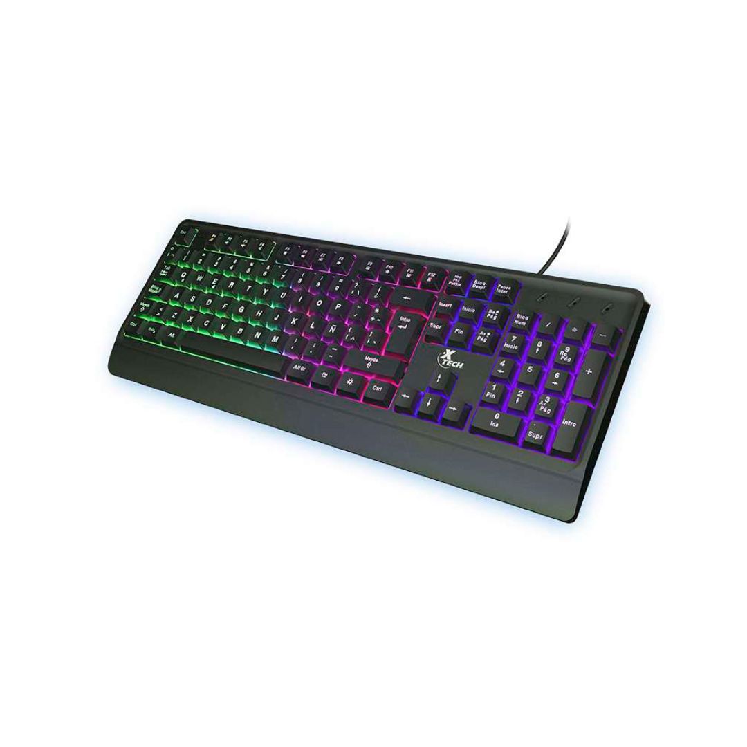 SUPRICOM TECLADO XTECH GAMING USD LUZ LED XTK-505S Teclado Gamer XTECH XTK-505S USB LED - Imagen 1