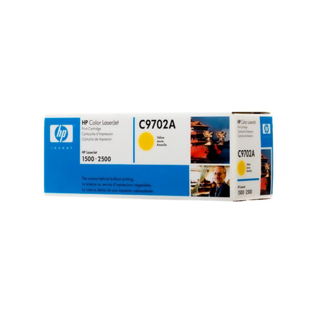 SUPRICOM Toner hp c9702a yellow C9702A Cartucho de tóner original HP - Amarillo C9702A - Imagen 1